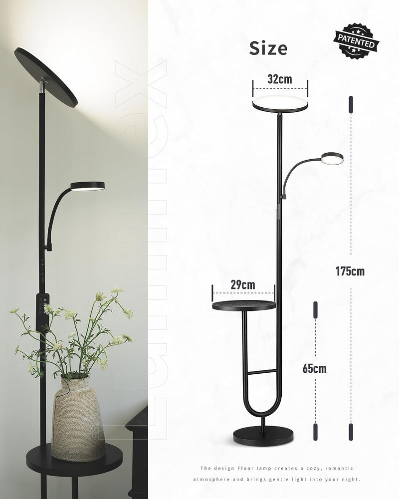 Modern LED Floor Lamp for Living Room 36W