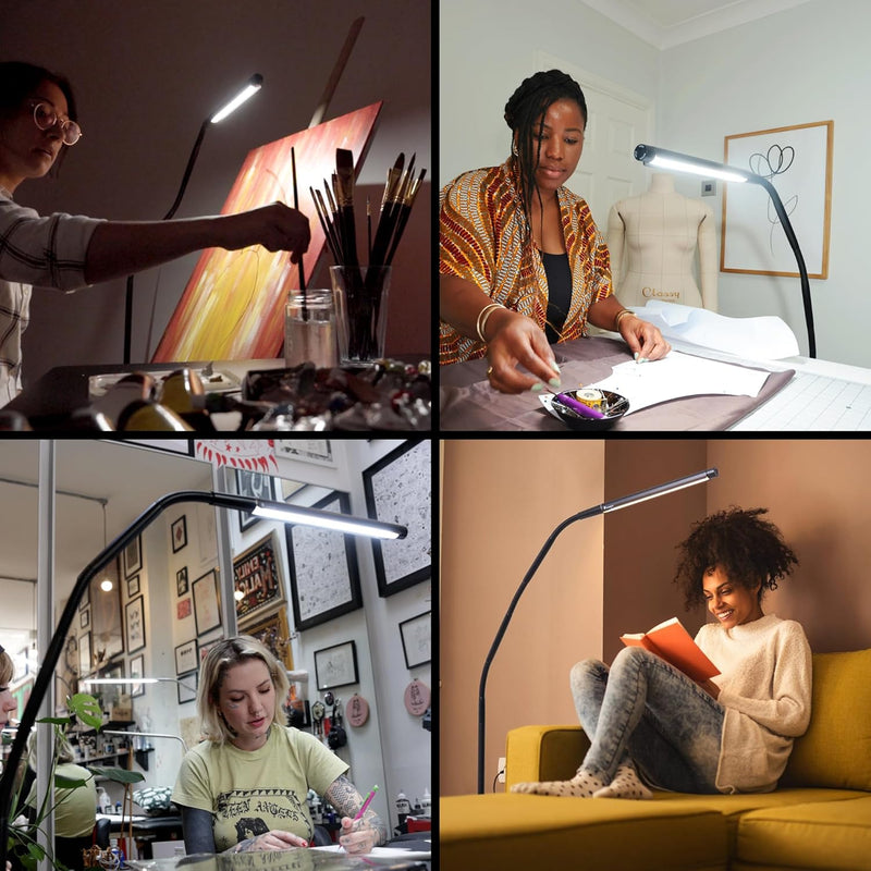 Modern LED Floor Lamp with 3 Colour Temperatures