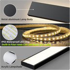 Modern LED Outdoor Wall Light 3000K 4500K (2 Pack)