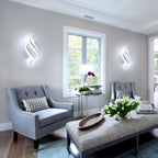 Modern LED Wall Light 22W 1320lm Spiral Aluminium (Set of 2)