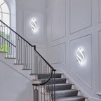 Modern LED Wall Light 22W 1320lm Spiral Aluminium (Set of 2)