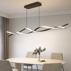 Modern Linear LED Pendant Light Kitchen Over