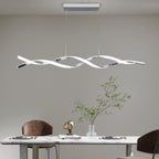 Modern Linear LED Pendant Light Kitchen Over
