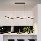 Modern Linear LED Pendant Light Kitchen Over