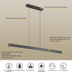 Modern Linear LED Pendant Light Kitchen Over