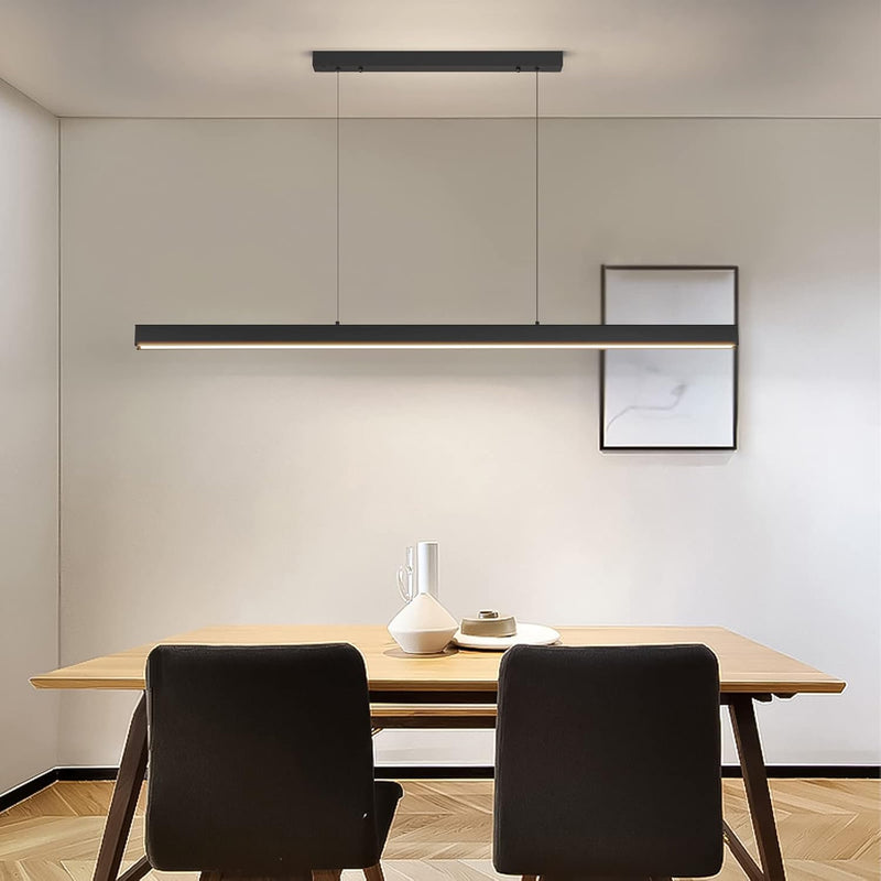 Modern Linear LED Pendant Light Kitchen Over
