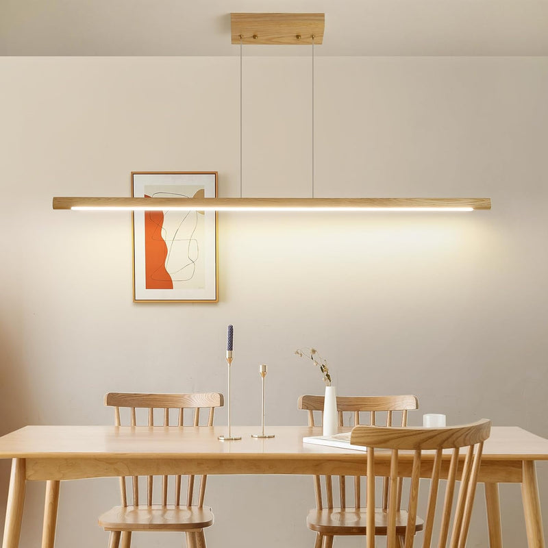 Modern Linear LED Pendant Light Kitchen Over