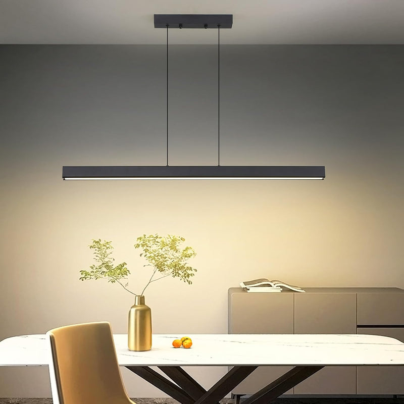 Modern Linear LED Pendant Light Kitchen Over