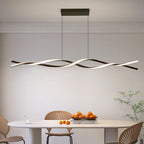 Modern Linear LED Pendant Light Kitchen Over