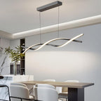 Modern Linear LED Pendant Light Kitchen Over