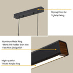 Modern Linear LED Pendant Light Kitchen Over