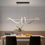 Modern Linear LED Pendant Light Kitchen Over