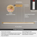 Modern Linear LED Pendant Light Kitchen Over