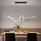 Modern Linear LED Pendant Light Kitchen Over