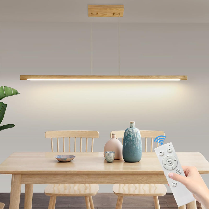 Modern Linear LED Pendant Light Kitchen Over