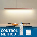 Modern Linear LED Pendant Light Kitchen Over