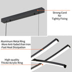 Modern Linear LED Pendant Light Kitchen Over