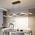 Modern Linear LED Pendant Light Kitchen Over