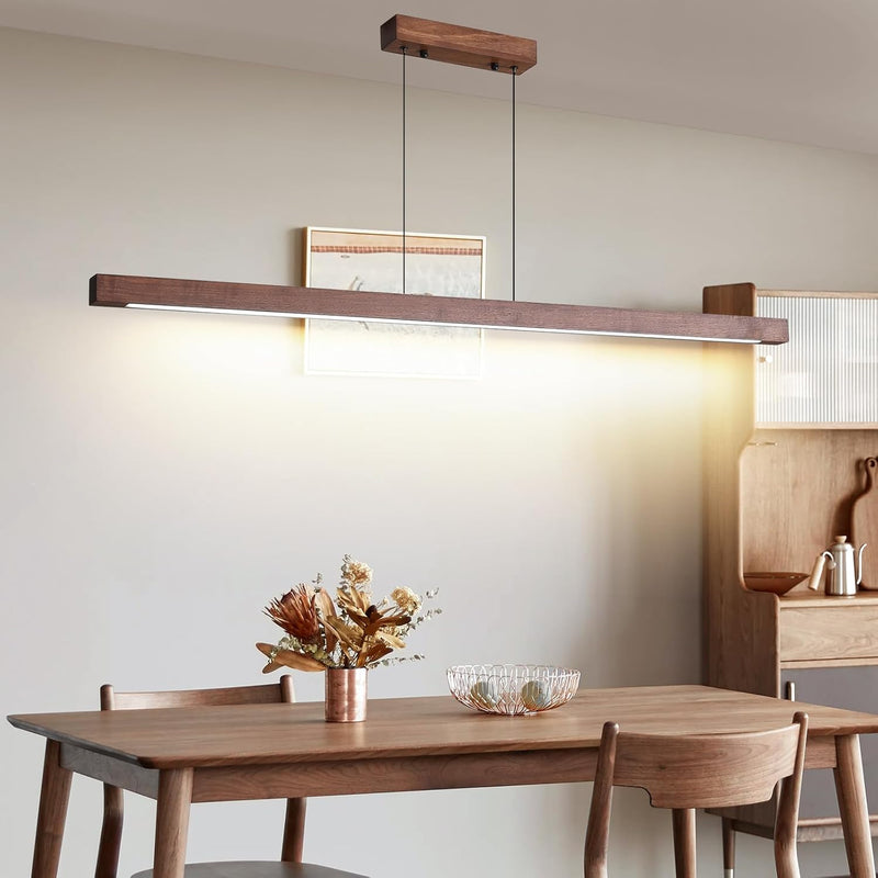 Modern Linear LED Pendant Light Kitchen Over