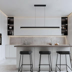 Modern Linear LED Pendant Light Kitchen Over