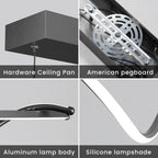 Modern Linear LED Pendant Light Kitchen Over