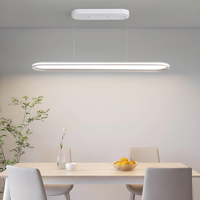 Modern Linear Pendant Light with Remote Control