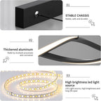 Modern Linear Pendant Light with Remote Control