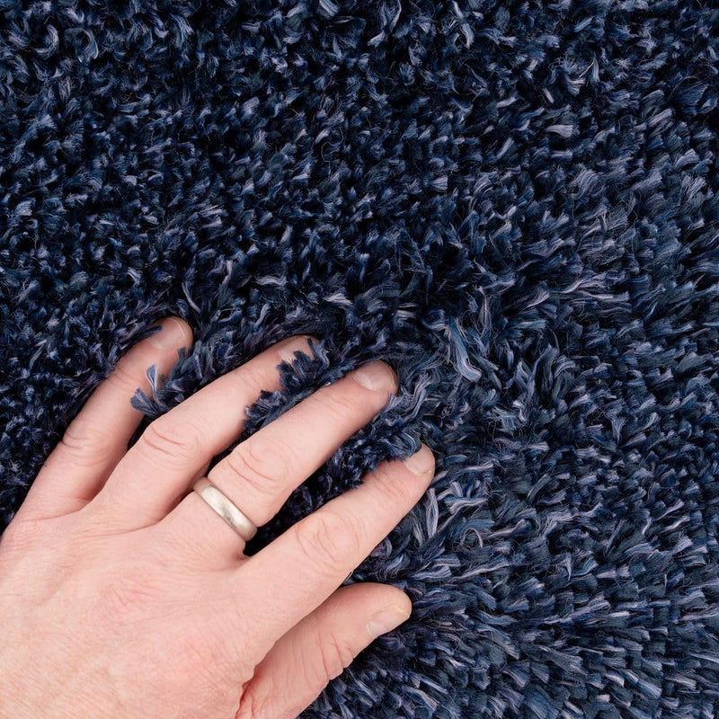 Modern Living Room Area Rug Thick Shaggy Shag