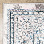 Modern Medallion Moroccan Style Area Rug Plush Living