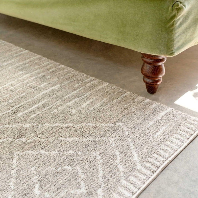 Modern Moroccan Berber Polyester Carpet Rug Tribal Diamond