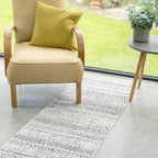 Modern Moroccan Berber Polyester Carpet Rug Tribal Diamond