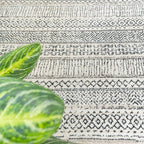 Modern Moroccan Berber Polyester Carpet Rug Tribal Diamond