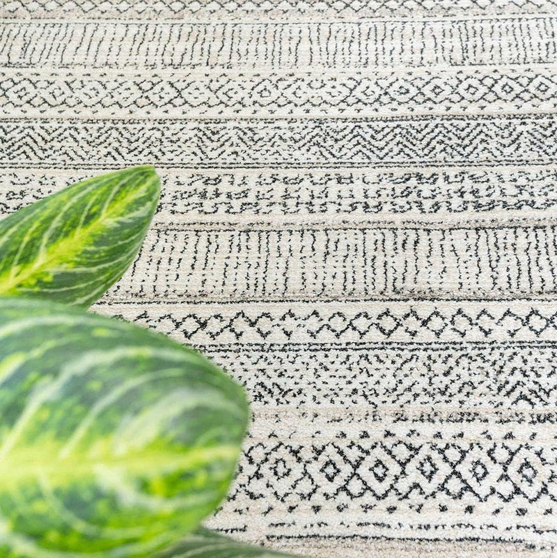 Modern Moroccan Berber Polyester Carpet Rug Tribal Diamond