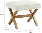 Modern Padded Upholstered Bench with Button Bedroom Entryway
