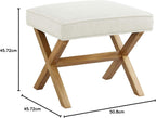 Modern Padded Upholstered Bench with Button Bedroom Entryway