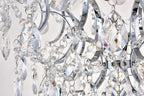 Modern Pendant Chandelier Crystal Raindrop Lighting Ceiling