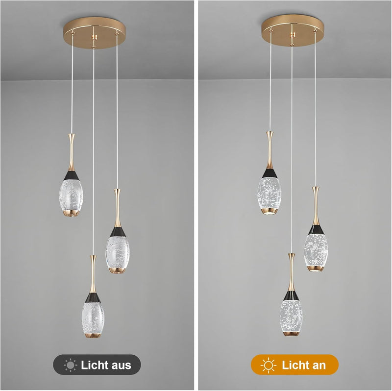 Modern Pendant Light LED Height Adjustable Ceiling Lights