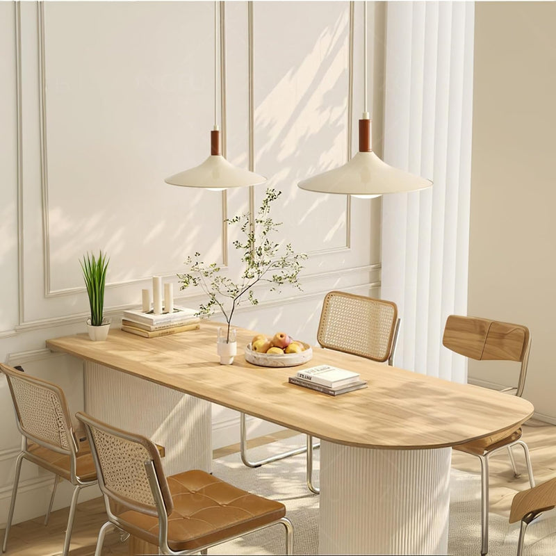Modern Pendant Light with Ufo-Inspired Flat Metal Shade