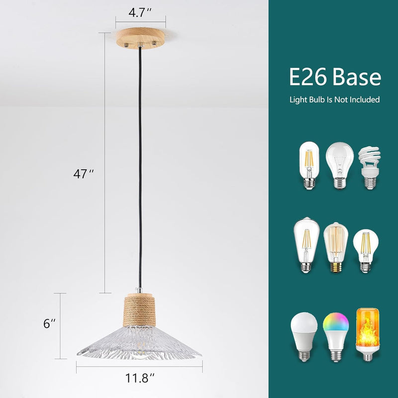 Modern Pendant Lights Kitchen Island Dimmable LED Oval