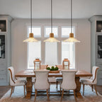 Modern Pendant Lights Kitchen Island Dimmable LED Oval