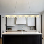 Modern Pendant Lights Kitchen Island Dimmable LED Oval
