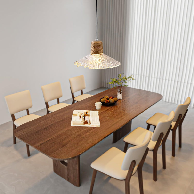 Modern Pendant Lights Kitchen Island Dimmable LED Oval