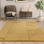 Modern Plain Rug for Luxury Homes Living Room