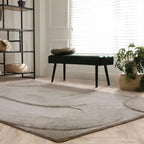 Modern Plain Rug for Luxury Homes Living Room