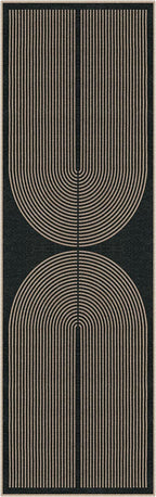 Modern Rainbow Kitchen Runner Rug