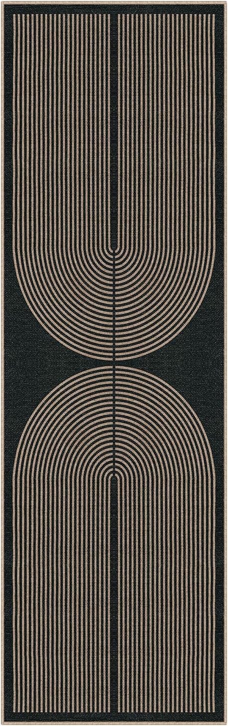 Modern Rainbow Kitchen Runner Rug