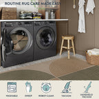 Modern Rainbow Kitchen Runner Rug