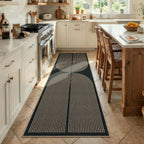 Modern Rainbow Kitchen Runner Rug