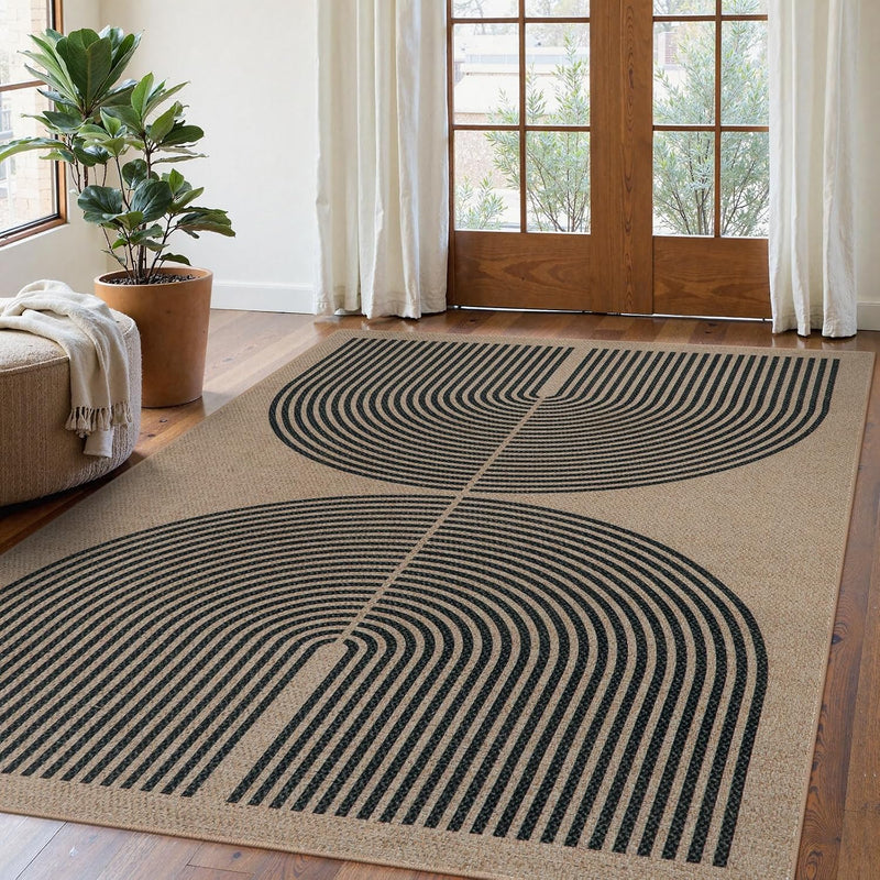 Modern Rainbow Kitchen Runner Rug
