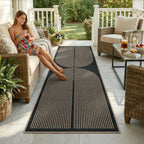 Modern Rainbow Kitchen Runner Rug